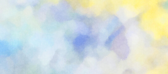 Watercolor painted background. Abstract Illustration wallpaper. Brush stroked painting. 2D Illustration.
