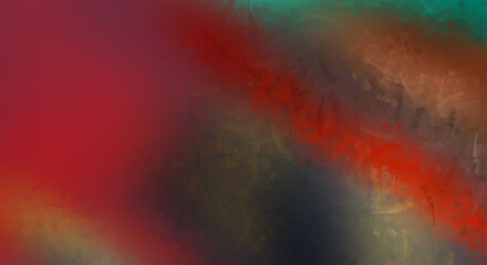 Fototapeta premium Brushed Painted Abstract Background. Brush stroked painting. Strokes of paint. 2D Illustration.