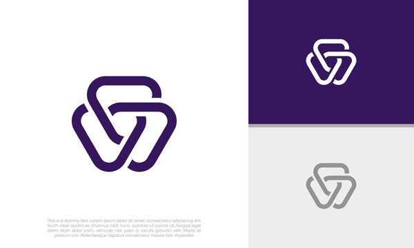 Innovative high tech logo template. Template label for blockchain technology. Technology Logo. 	
Initials W logo design.