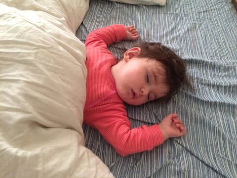person sleeping