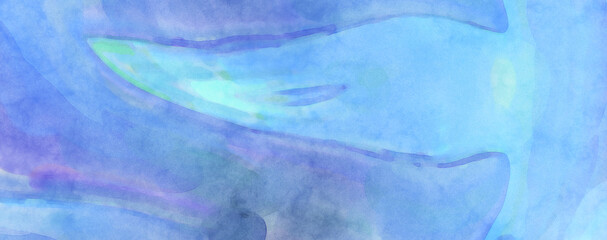 Soft watercolor wallpaper. Artistic painting with softly brushed colors. Pastel colors dabbed background. Painted abstract wall art.