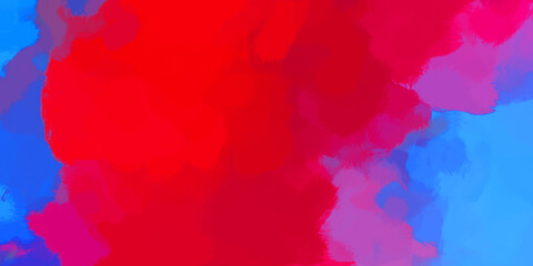 Wall art. Unique and creative illustration. Brush stroked painting. Abstract background of colorful brush strokes. Brushed vibrant wallpaper. Painted artistic creation.