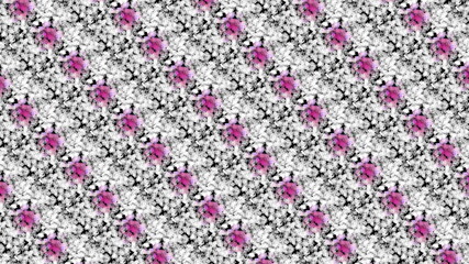 白とピンクのざらざらしたパターンの背景イラスト
