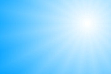 水色と白の輝き背景