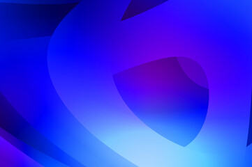 Abstract background with colorful gradient. Vibrant graphic wallpaper with stripes design. Fluid 2D illustration of modern movement.