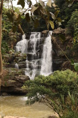 Fototapeta na wymiar waterfall Salto de Versalles (Guaduas, Colombia)