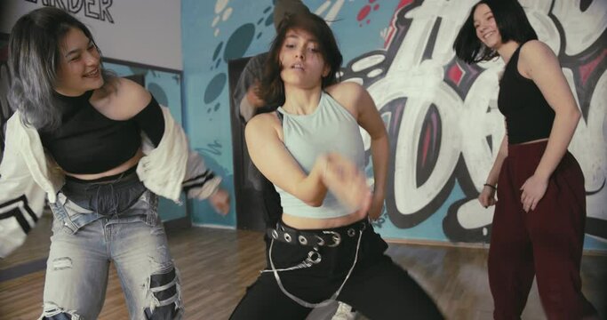 Passionate dancing