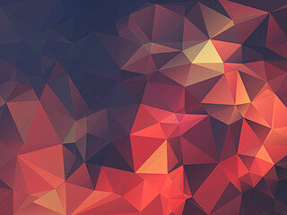 Colourful Polygon background