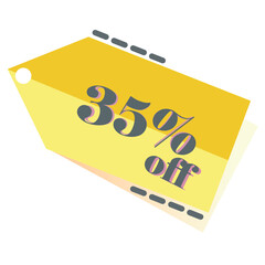 35% Discount Tag Coupon Off  For Sales