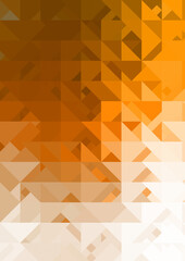 Intersecting shapes design on white background. Abstract minimalistic wallpaper. Colorful geometric template.