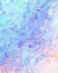 2d illustration. Artistic background image. Abstract painting on canvas. Contemporary art. Hand made painting. Colorful texture. Modern artwork. Painting with brushstrokes of watercolor on surface.