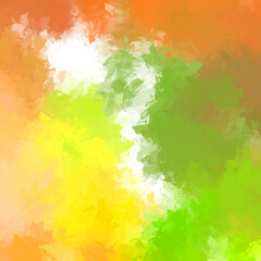 Brushed Painted Abstract Background. Brush stroked painting. Strokes of paint. 2D Illustration.