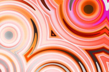 Abstract background with fluid colorful gradient. 2D illustration of modern urban graphic. Graffiti design inspired wallpaper.