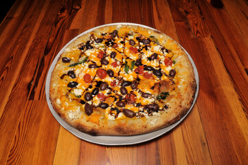 Delicious Italian Vegetarian Pizza