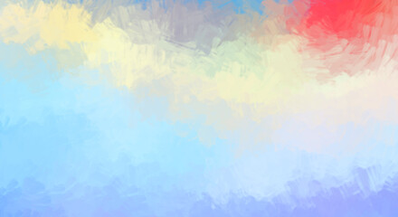 Brushed Painted Abstract Background. Brush stroked painting. Strokes of paint. 2D Illustration.