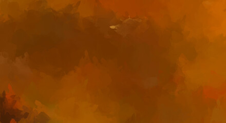 2D illustration of colorful brush strokes. Decorative texture painting. Vibrant paint pattern backdrop.