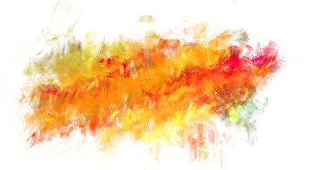 Obraz premium Brushed Painted Abstract Background. Brush stroked painting. Artistic vibrant and colorful wallpaper.