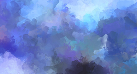 Brushed Painted Abstract Background. Brush stroked painting. Artistic vibrant and colorful wallpaper.