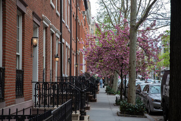 Fototapeta premium New York City - April 18 2021: