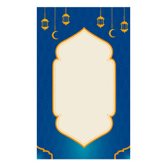 Creative ramadan banner template for social media or advertising