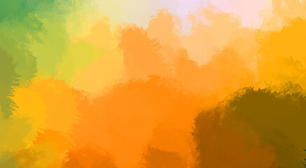 Brushed Painted Abstract Background. Brush stroked painting. Artistic vibrant and colorful wallpaper.