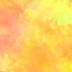 Painted composition with vibrant brush strokes. Textured colorful painting. Paint brushed wallpaper.