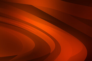 Abstract background with colorful gradient. Vibrant graphic wallpaper with stripes design. Fluid 2D illustration of modern movement.