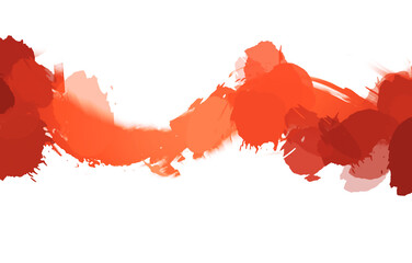 Painted artistic creation. Brushed vibrant wallpaper. Unique and creative illustration. Abstract background of colorful brush strokes.