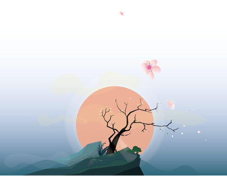 sun set