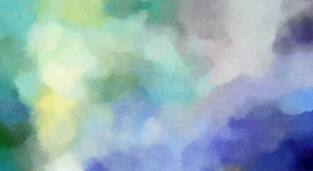 Watercolor painted background. Abstract Illustration wallpaper. Brush stroked painting. 2D Illustration.