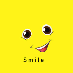 Smile icon Logo Vector Template Design