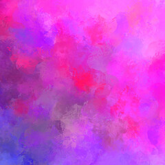Wall art. Unique and creative illustration. Brush stroked painting. Abstract background of colorful brush strokes. Brushed vibrant wallpaper. Painted artistic creation.