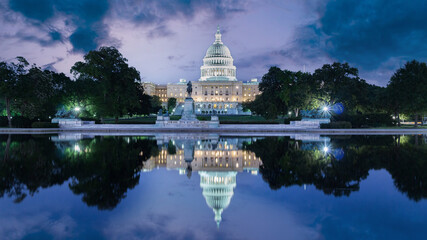 The United Statues Capitol Building, Washington DC, USA. © tanarch