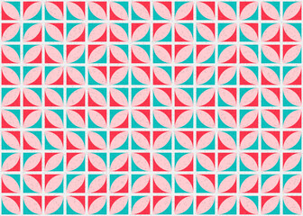 Abstract Geometric Pattern generative computational art illustration