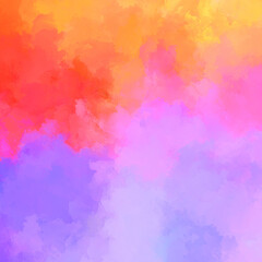 Strokes of paint. 2D Illustration. Brushed Painted Abstract Background. Brush stroked painting. Modern art.