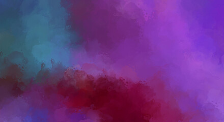 Fototapeta premium Brushed Painted Abstract Background. Brush stroked painting. Artistic vibrant and colorful wallpaper.