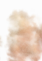 Watercolor painted background. Abstract Illustration wallpaper. Brush stroked painting. 2D Illustration.