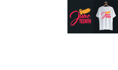 Juneteenth typography shirt design / 19 june shirt / 19 june shirts /