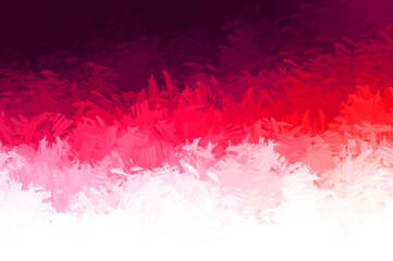 Painted composition with vibrant brush strokes. Textured colorful painting. Paint brushed wallpaper.