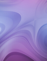 Fluid abstract background with colorful gradient. 2D illustration of modern movement.
