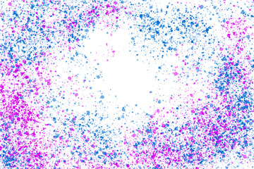 purple and blue color from paint background