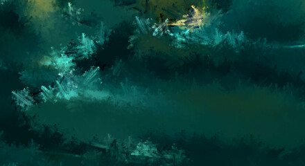 Brushed Painted Abstract Background. Brush stroked painting. Artistic vibrant and colorful wallpaper.