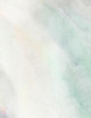 Obraz premium Watercolor abstract painting with pastel colors. Soft color painted illustration of calming composition for poster, wall art, banner, card, book cover or packaging. Modern brush strokes painting.