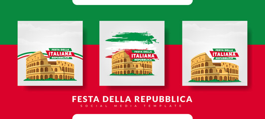 Republic Day of Italy (Italy: Festa della Repubblica Italiana). Celebrated annually on June 2 in Italy.