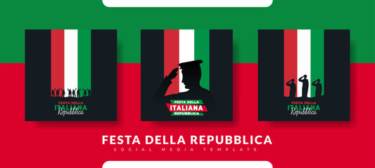 Republic Day of Italy (Italy: Festa della Repubblica Italiana). Celebrated annually on June 2 in Italy.