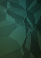 Polygonal background. Colorful wallpaper with geometric design. Digital 3d illustration.