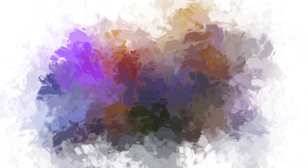 Brushed Painted Abstract Background. Brush stroked painting. Artistic vibrant and colorful wallpaper..