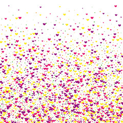 Yellow Vector Heart Frame. Purple Small Backdrop. Red Circle Decorative. Pink Art Wallpaper. Burst Texture.