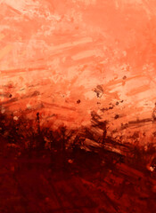 Brushed Painted Abstract Background. Brush stroked painting. Artistic vibrant and colorful wallpaper.