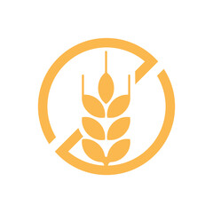 Gluten Free Icon Vector Symbol Illustration